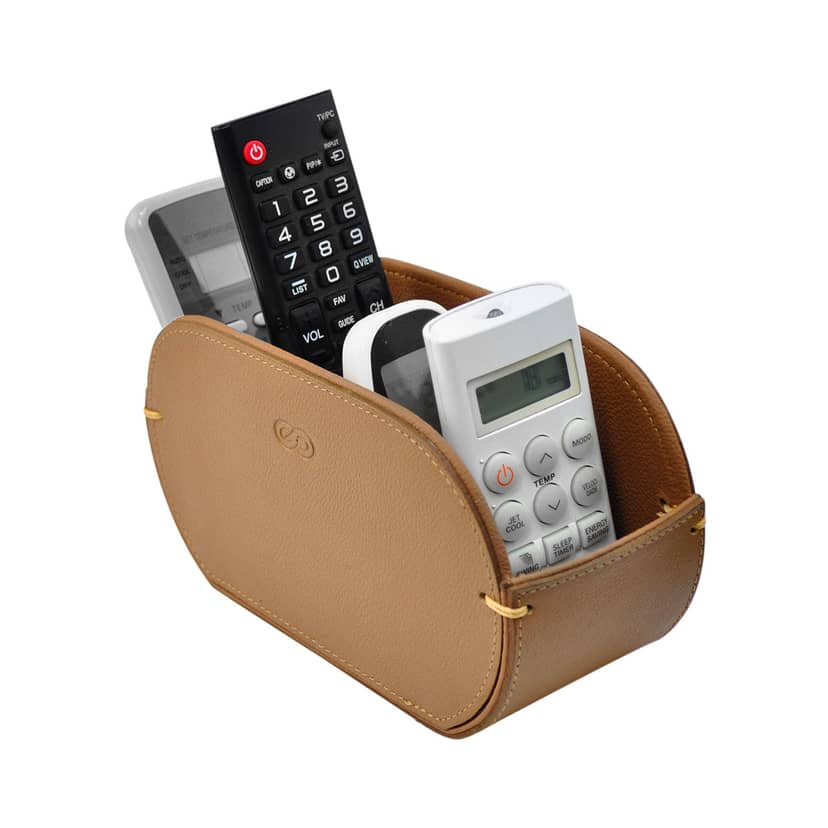 Porta Controle Remoto em Couro Galvani GLV01709